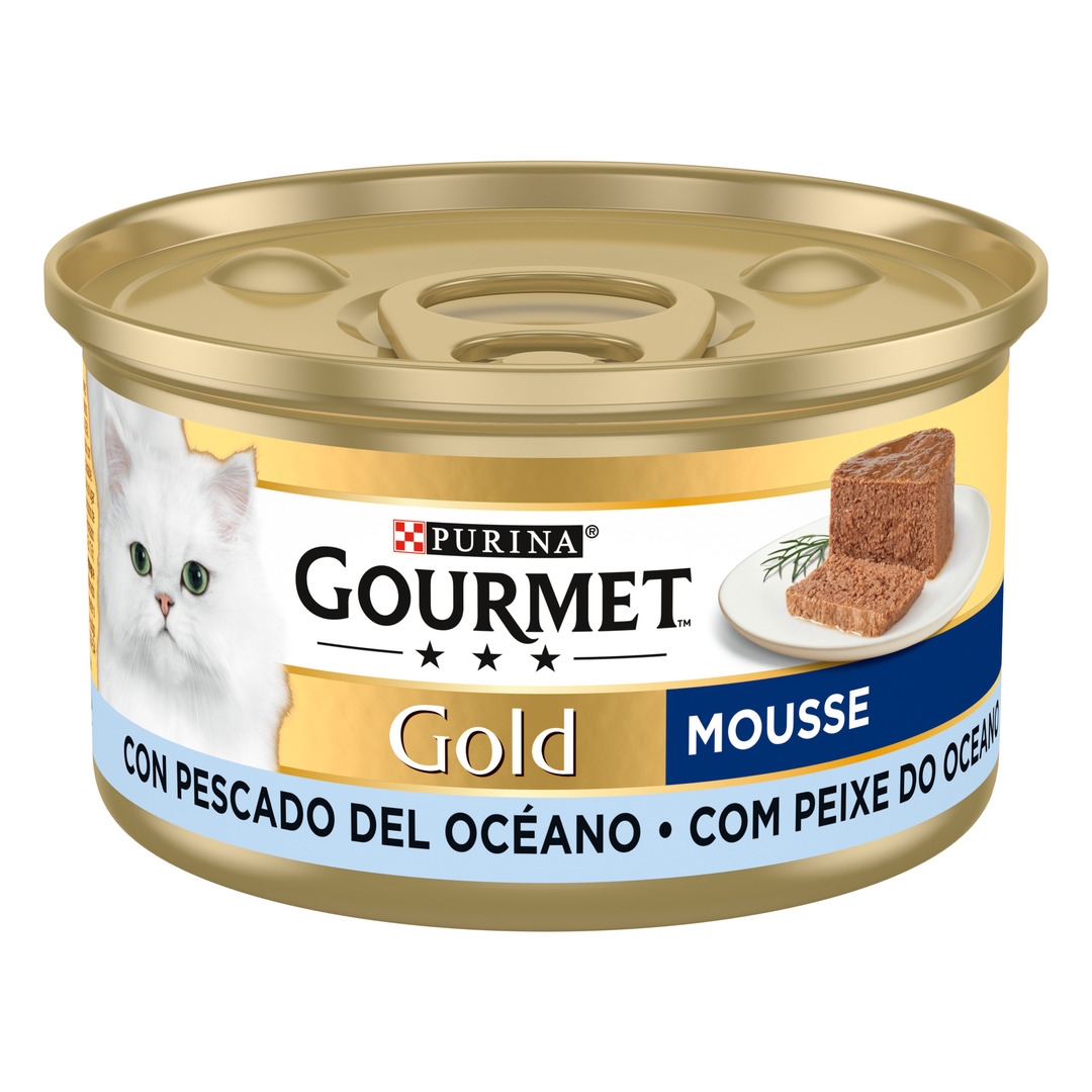 Purina Gourmet Gold Mousse Con Pescado Del Oc Ano Purina